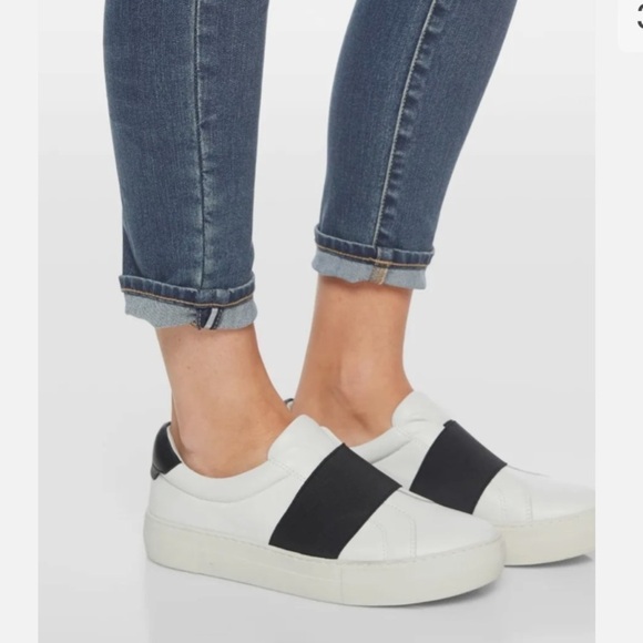 Athleta Sculptek Blue Jean 0 25x28 Azure Medium Wash Skinny Stretchy Athleisure - Picture 14 of 16